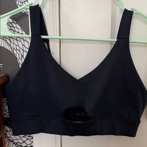 Black Joah Brown Sports Bra